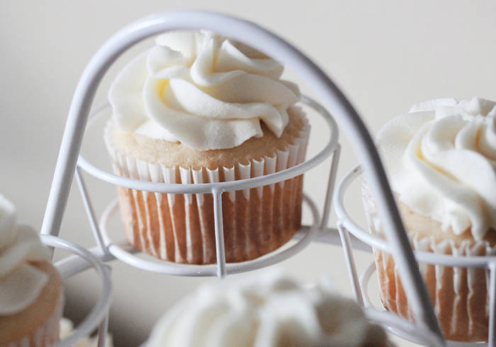 bizzl Rezepte Limocupcakes Cupcake mit Buttercreme Topping